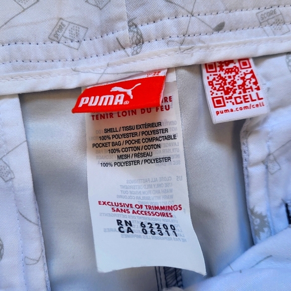 PUMA Men's Gray "It's Go Time" Golf Pants W38 L33 Performance Fit Activewear A42 - Picture 5 of 13